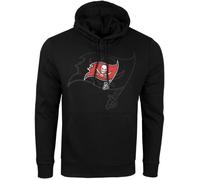 Sweat à capuche New Era - NFL Tampa Bay Buccaneers 2.0 - Homme - Noir - Manches longues L