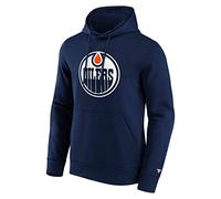 Sweat à capuche NHL Edmonto Oilers Fanatics Prima Logo Bleu
