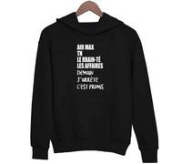 Sweat à Capuche Nike Air Max TN Homme Col capuche Noir S