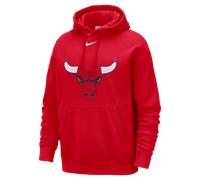 Sweat à capuche Nike NBA Chicago Bulls Club pour homme University Red/Blanc M