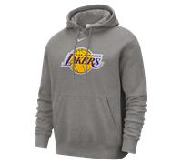 Sweat à capuche Nike NBA Los Angeles Lakers Club pour homme Dark Grey Heather XL