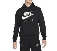 Sweat à capuche Nike NSW AIR Brushed-Back - Noir - Manches longues - Col capuche XL