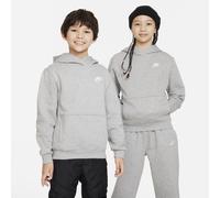 Nike Hooded Long Sleeve Top K NSW Club FLC HDY Lbr, DK Grey Heather/White, FD3000-063, XS