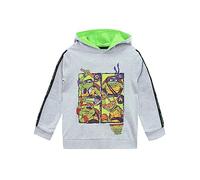 Sweat à Capuche Ninja Turtles pour garçons | Sweat-Shirt Enfant avec Leonardo, Donatello, Raphael et Michelangelo | 10-11 Ans | Produit Officiel TMNT