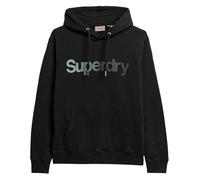 Sweat à Capuche Noir Femme Superdry Tonal Core S