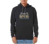 Sweat à Capuche Noir Homme Rip Curl Down Line S
