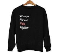 Sweat à capuche - Non spécifié - Unisexe - Noir - Manches longues - Col polo S