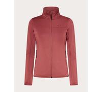 Sweat à capuche Oakley Canopy Full Zip rose foncé femme - M