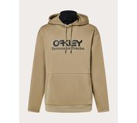 Sweat à capuche Oakley Rider Long 2.0 iridescent beige noir - XXL
