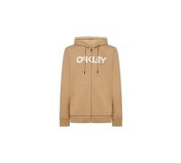 Sweat à capuche Oakley Teddy Full Zip beige clair blanc - L