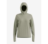 Sweat à capuche Odlo Essentals Thermal gris femme - L