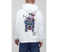 Sweat à capuche oversize à imprimé Disney Pixar homme - blanc - XS, blanc
