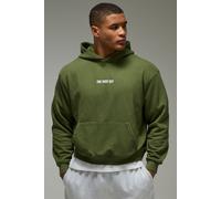 Sweat à capuche oversize à imprimé One More - MAN Active homme - vert - XL, vert