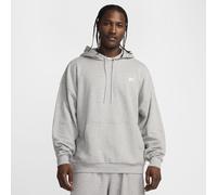 Nike Sportswear Sweat-shirt 'CLUB' gris chiné / blanc, Taille L