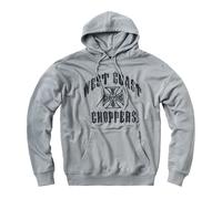 Sweat À Capuche Oversize Gris WCC Iron West Coast Choppers Taille 2XL