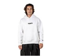 Sweat à capuche oversize pour homme avec capuche bouffante Hexaline SPRB6500-Blanc L