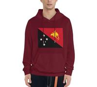 Sweat À Capuche Papouasie-Nouvelle-Guinée Drapeau pour Hommes Adultes Et Adolescents Sweatshirt pour Patriotes Hoodie Hommes Femmes Pull À Capuche De Loisirs Plusieurs Couleurs du S Au 4XL