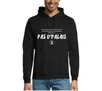 Sweat à capuche Pas de pierre, pas de palais ! Réplique dans le film Asterix mission cléopatre - Réplique culte - Homme S