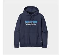 Sweat à capuche Patagonia Line Logo Ridge Stripe Uprisal - New Navy - Homme - Manches longues - 100% recyclé S