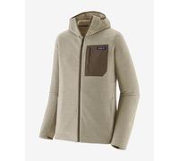 Sweat à capuche Patagonia R1 Air Full Zip beige - S