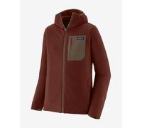 Polaire a capuche patagonia r1 air full zip hoody rouge homme