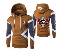 Sweat À Capuche Patchwork pour Homme Vêtements De Sport I.s.l.e of M.a.n T..T Pull Over D'extérieur Hauts Manches Longues Manteaux Imprimés Vestes-ZongSe||x_l