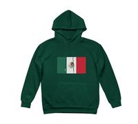 Sweat À Capuche Patriotique Mexique Drapeau Amusant Drapeau Imprimé Graphique Sweat À Capuche avec Poches Doublure Polaire Femmes Hoodie Plusieurs Couleurs du XS Au XL