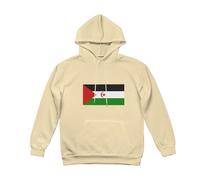 Sweat À Capuche Patriotique Sahara Occidental Drapeau Amusant Drapeau Imprimé Graphique Sweat À Capuche avec Poches Doublure Polaire Femmes Hoodie Plusieurs Couleurs du XS Au XL