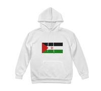 Sweat À Capuche Patriotique Sahara Occidental Drapeau Amusant Drapeau Imprimé Graphique Sweat À Capuche avec Poches Doublure Polaire Femmes Hoodie Plusieurs Couleurs du XS Au XL