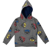 United Labels Paw Patrol Sweat à capuche pour garçon - Pull à capuche pour enfant Gris, gris, 86 cm-92 cm