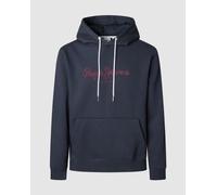 Sweat à capuche Pepe Jeans Macbeth Plain bleu océan - S