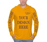 Sweat à capuche personnalisé avec n'importe quel texte ou logo, pull unisexe personnalisé pour homme et femme, confortable, durable et élégant pour événements, vêtements de travail et cadeaux, F, S
