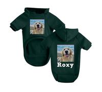 Sweat à Capuche personnalisé pour Chien de Taille Moyenne, Sweat à Capuche personnalisé avec Photo pour Chihuahua, Chiot, Chaton A04