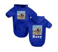 Sweat à Capuche personnalisé pour Chien de Taille Moyenne, Sweat à Capuche personnalisé avec Photo pour Chihuahua, Chiot, Chaton A05