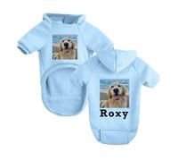 Sweat à Capuche personnalisé pour Chien de Taille Moyenne, Sweat à Capuche personnalisé avec Photo pour Chihuahua, Chiot, Chaton A14