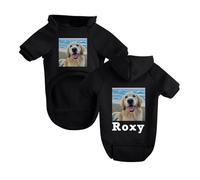 Sweat à Capuche personnalisé pour Chien de Taille Moyenne, Sweat à Capuche personnalisé avec Photo pour Chihuahua, Chiot, Chaton A02