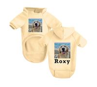 Sweat à Capuche personnalisé pour Chien de Taille Moyenne, Sweat à Capuche personnalisé avec Photo pour Chihuahua, Chiot, Chaton A01