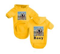 Sweat à Capuche personnalisé pour Chien de Taille Moyenne, Sweat à Capuche personnalisé avec Photo pour Chihuahua, Chiot, Chaton A18