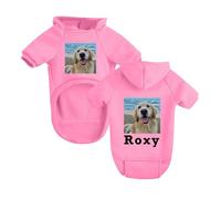 Sweat à Capuche personnalisé pour Chien de Taille Moyenne, Sweat à Capuche personnalisé avec Photo pour Chihuahua, Chiot, Chaton A12