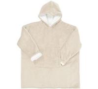 Sweat à Capuche Plaid Ultra Doux Beige Intérieur Sherpa - SANJI - ALTOBUY Beige