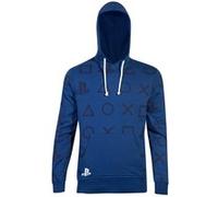 Sweat A Capuche - Playstation - Aop Icons - Taille M