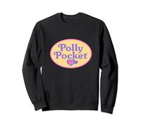 Sweat à Capuche Polly Pocket Femme, Logo Classique Sweatshirt