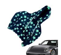 Sweat à capuche pour changement de voiture - Housse de levier de vitesses universelle, design créatif avec étoiles qui brillent dans l'obscurité, housse à capuche pour changement de voiture, sweat