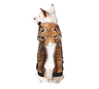 Sweat à capuche pour chien avec deux chats mignons - Vêtements doux et respirants pour petits et grands chiens, vêtements élégants et confortables pour chiens