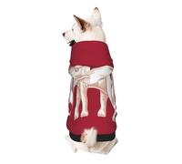 Sweat à capuche pour chien avec drapeau de la souveraineté siamoise - Doux et respirant - Vêtements pour chiens de petite et grande taille - Vêtements élégants et confortables pour chiens