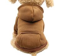 Sweat à capuche pour chien avec poche utilitaire, veste de poids moyen, lavable en machine, vêtement pour animaux de compagnie pour grandes races, vêtement de jeu à domicile au parc