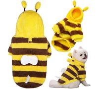 Sweat à Capuche pour Chien, Costume d'abeille pour Petit Chien, Manteau Chaud à Capuche pour Animal de Compagnie, Costume d'hiver pour Moyenne et Petite Tailles