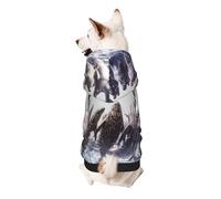Sweat à capuche pour chien Dolphin Wolf - Doux et respirant - Pour chiens de petite et grande taille - Vêtement élégant et confortable pour chien