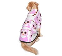 Sweat à capuche pour chien Motif chouette S Chaud et léger adapté pour les animaux de compagnie à porter en automne et en hiver