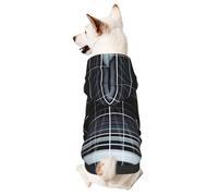 Sweat à capuche pour chien pour l'automne et l'hiver, vêtements confortables pour les activités de plein air, impression miroir infini Tie Dye pour animaux de compagnie